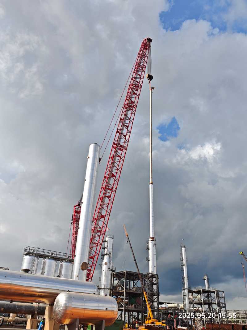 GCP-Elevated-Tower-Column-650ton-Lifting-Crawler-Crane-15