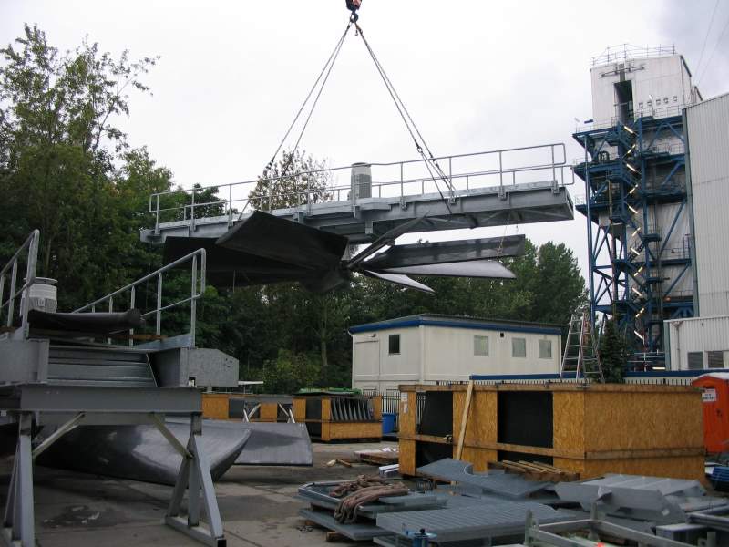 Bridging walkway prefabricated ACC Building Upper Structures 14