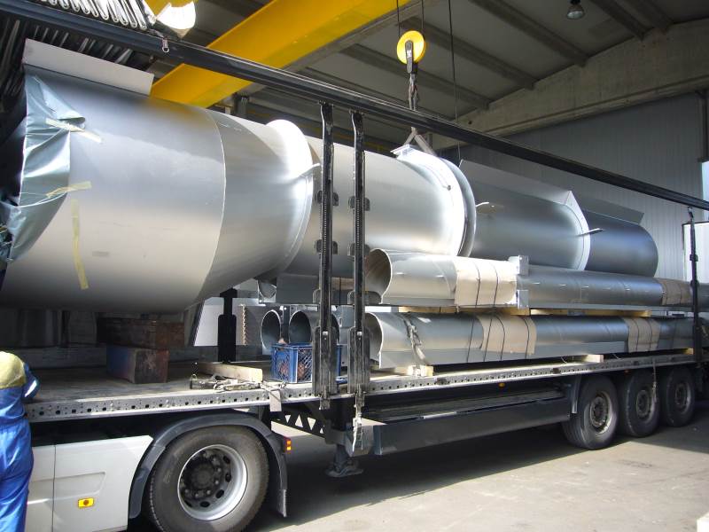 Ducting Tube For Steam Gas Flow 16