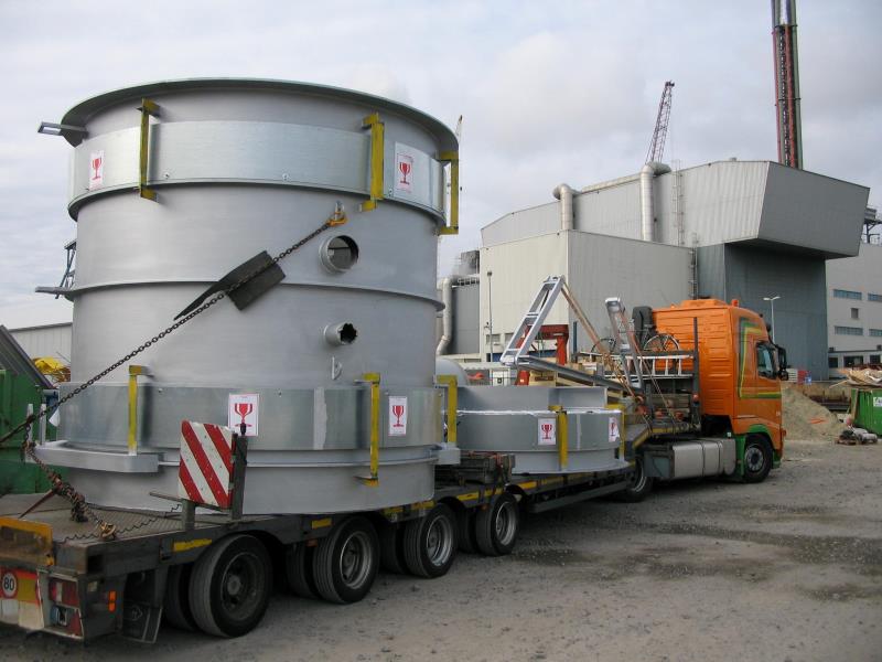 Steel Duct Air Cooled Condenser ACC Plateworks 10