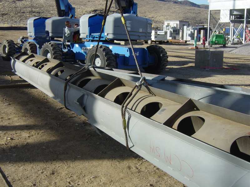 Substructures Calletral Beam Packing ACC Steel Structures 09