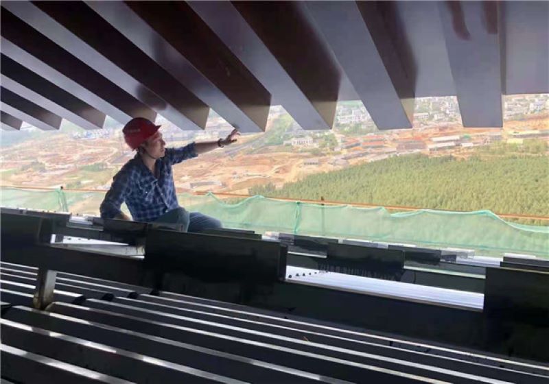 Roof-large-tile-split-gray-color-aluminum-alloy-roof-07