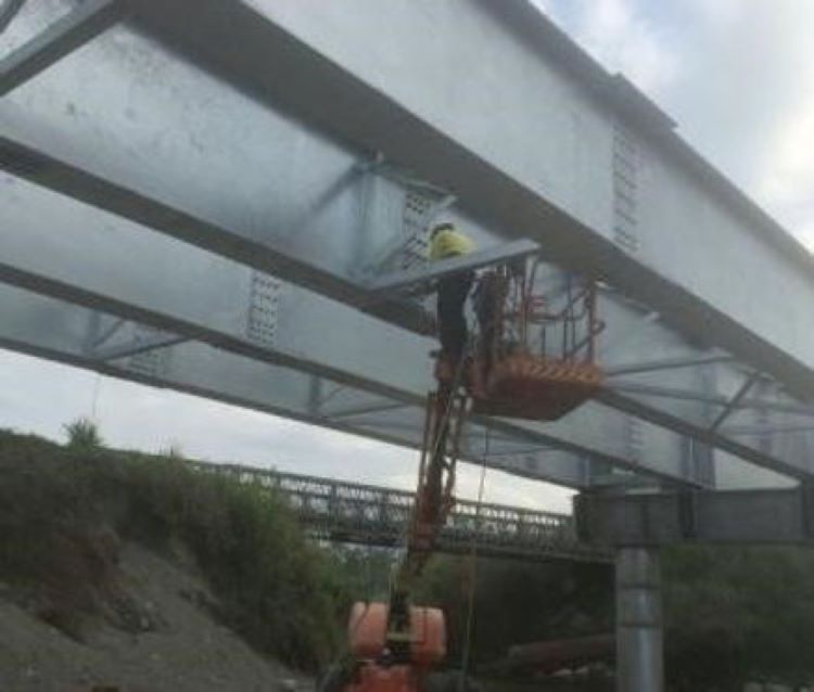 Oro Bridge Girder Frame works: Steel Bridge Installation in Papua New Guinea