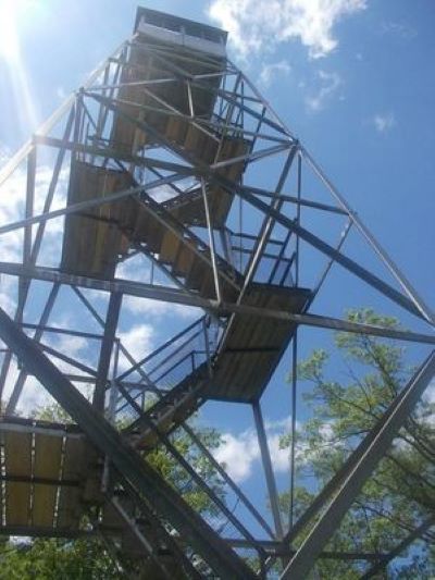 Steel Watch Guard Towers:Prefabricated Watch Observe Military Guard Tower 50m