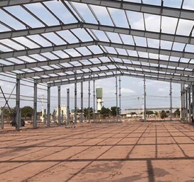 Pre-manufactured Steel Structure Buildings: Steel Roof Purlin Installation