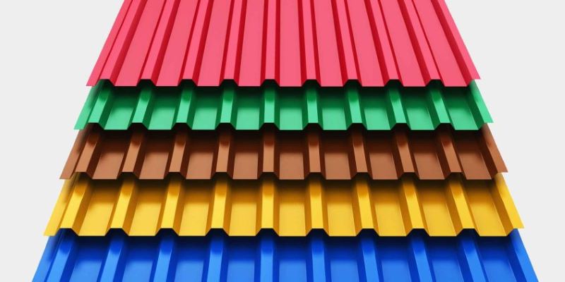 Garage siding and roofing colors
