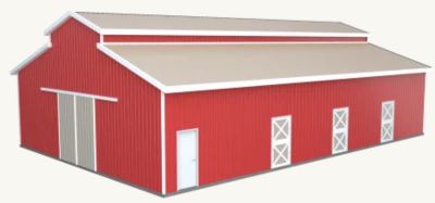 40x60 six stall horse stable Barns