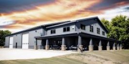 Shop House Building Kits for sale | Steel Shouses: 60x100 Shop House 5-Bed 4200sf