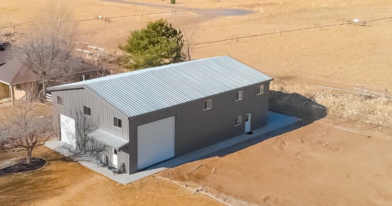 Shop House Building Kits for sale | Steel Shouses: 45x65x18 Shop Homes Custom Two Story 2-floor