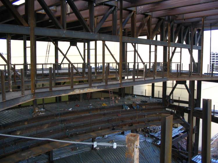 Showroom and Theater Podium Skirt Building Steel Structure for Wynn Resort Hotel