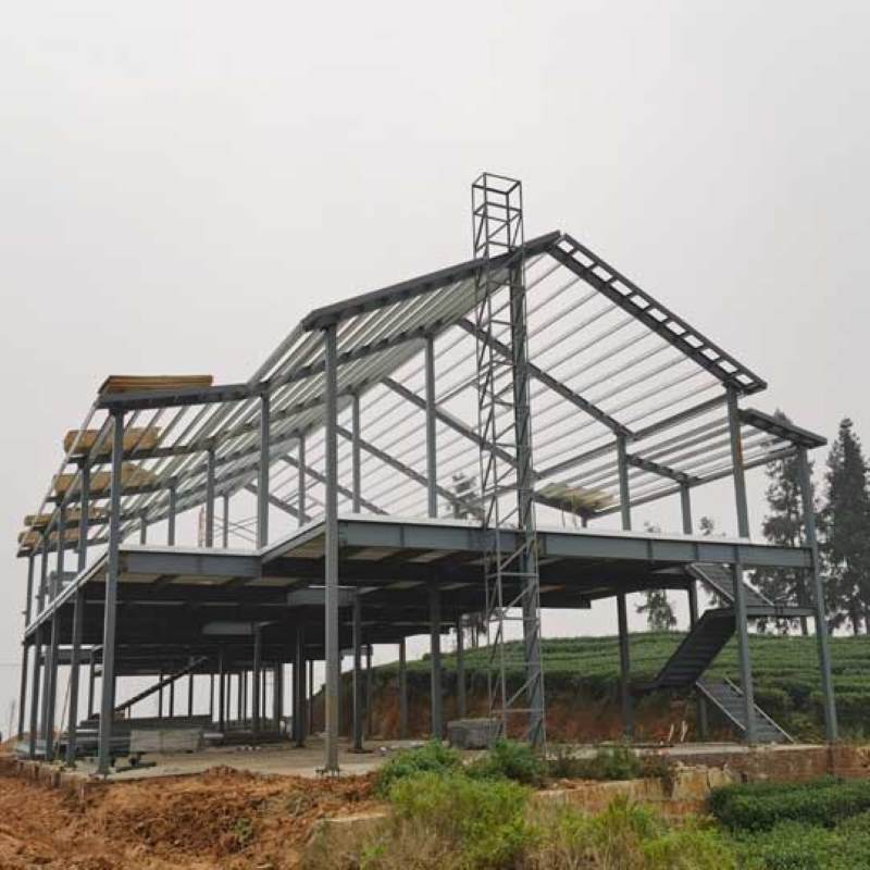 1300m2 Light Steel Frame Villa For Resort Holiday Houses