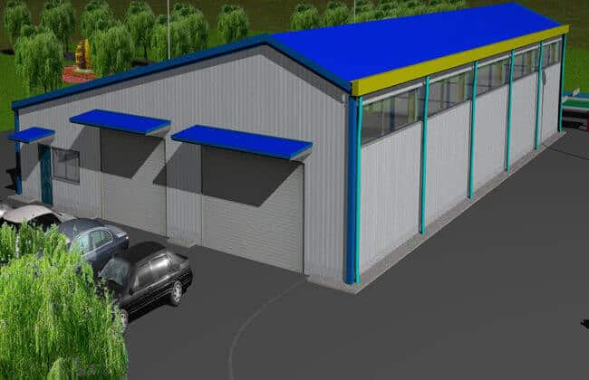 30x18m Warehouse Building