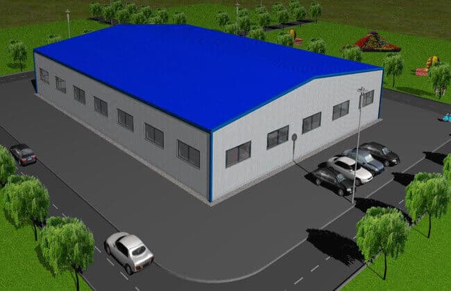 40x30m Metal Warehouse