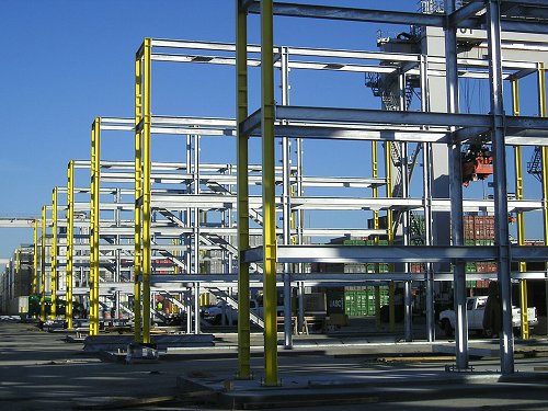 Electrified Refrigerated Cargo racks reefer racks Garden City Georgia 