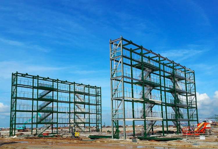 Gantry Bridge Type Steel Reefer Platforms and Auxiliaries,PSA Singapore Terminal