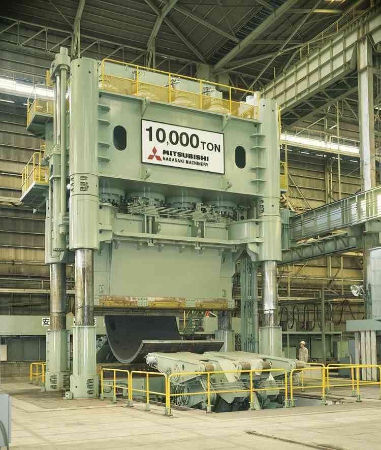 JIS Heavy Steel Structure for Japan Mitsubishi Forming Press Workshop 
