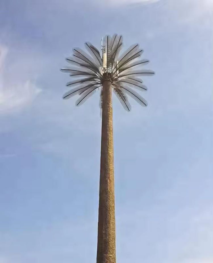 High Quality Galvanized Decorating Trees Galvanized Antenna Monopole