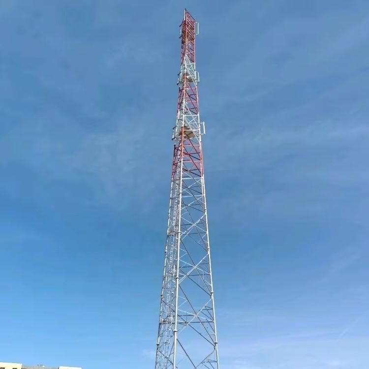 Construction Communication Network Steel Angle Telecom Tower