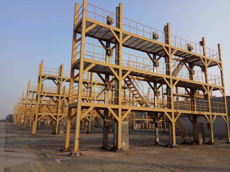 Xinghaida Port Reefer Rack Platform Repair and Maintenance | Made In China ZHM